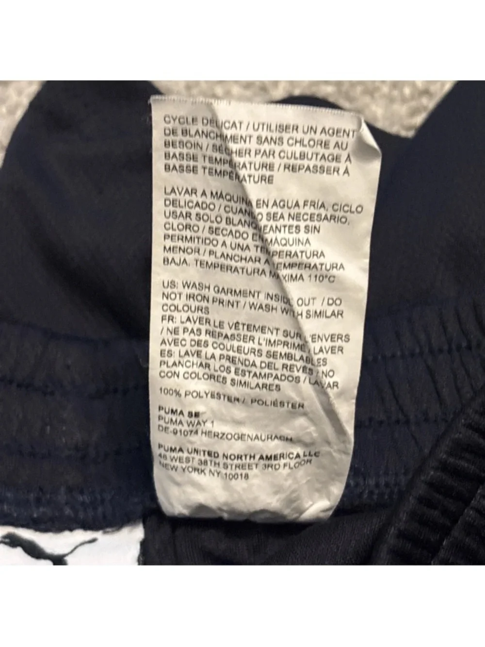 (2) PUMA boys T-shirts & Athletic Shorts Sets Big Logo Sage White Black Size 7 - Picture 11 of 16